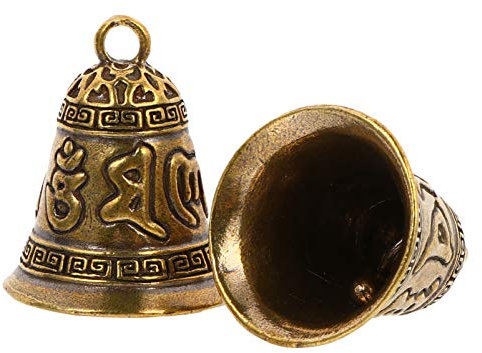 2 Pezzi Vintage Campana In Ottone Oro Vestiti Cremagliera Gioielli Alla Moda Collane Alla Moda Specchietto Retrovisore Auto Decorazioni Arredamento Alla Moda Grucce Per