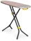 Joseph Joseph Glide Asse da Stiro 130 x 38 cm Regolabile, Poggiaferro a Vapore Integrato, Copri Asse in Cotone, Multicolore