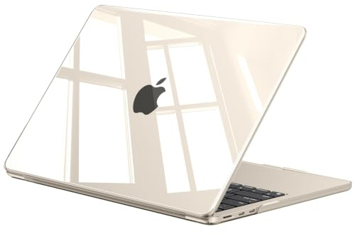 EooCoo für MacBook Air M5 15 Zoll Hülle M4 M3 M2 2026-2023 Polarstern Case | Transparente Dünne Hartschale Schutzhülle Kompatibel mit MacBook Air 15 Laptop Snap-on Cover, Einfach Anzubringen