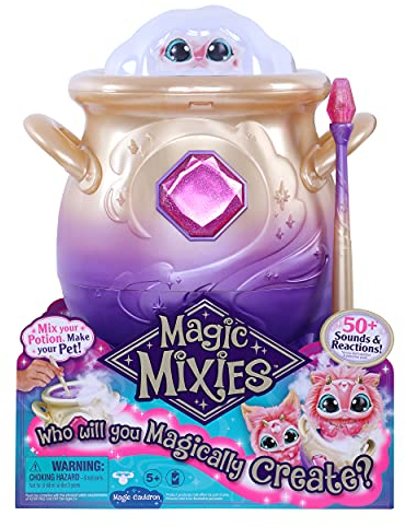 Magic Mixies- Juego de reproducción Animal obstruido electrónico, Color Rosa 1, 20 x 25 x 22 cm (Moose 30291)