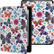 ZhaoCo Custodia per 6,8'' Kindle Paperwhite 11ª Generazione 2021 e Kindle Paperwhite Signature Edition E-Reader, Magnetica Cover Protettiva Sottile Auto Sveglia/Sonno - Farfalla