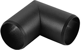 Corrimano a LED con sensore di movimento, per scale interne, corrimano a parete con luce LED integrata (connettore angolare a 90°)