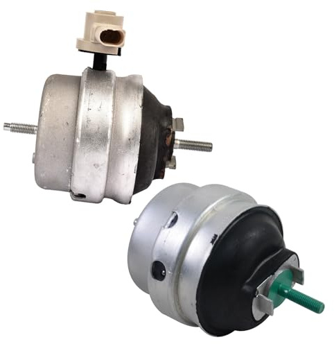 Flynsu 2X Soporte de motor delantero Compatible con A4 8E B6 B7 Avant 1.9 2.0 TDI 8E0199382AG 8E0199379BF