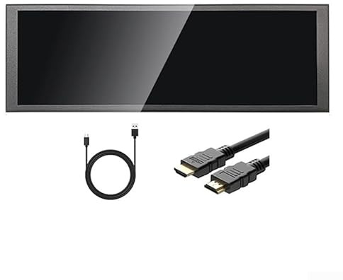 SPORTARC Traccia in modo efficiente la GPU e la CPU del computer portatile con questo monitor portatile da 7 9 pollici touch screen