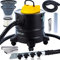 MalTec Industriestaubsauger ML1800-ASH Industriestaubsauger Aschesauger Kaminsauger 1800W 18 Liter |für die Reinigung im Innen- & Außenbereich | geeignet für Backofen, Kamin, Grill, Feuerstellen