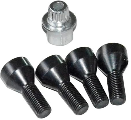 car radschrauben Kompatibel Mit 318i 1984-1985 Stahlreifenbolzen-Ersatzzubehörbolzen Zur Sicherung Der Radnabenachsen-Reifenbolzen OEM: 36136786419 36131180882