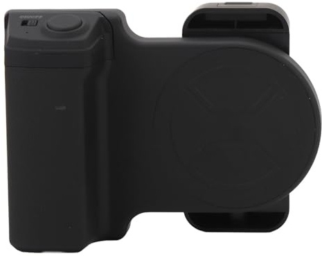 LIYJTK Mango de Agarre de la cámara del teléfono Remoto de Obturador inalámbrico para el Clip de transmisión de vlogging de teléfonos Inteligentes Android