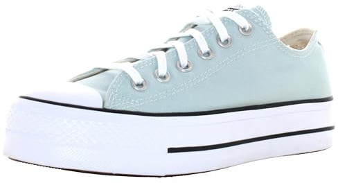 Converse Chuck Taylor All Star Lift Blue 305511768 - Sneakers, con plateau, You Dew You White Black, 40 EU