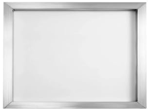 Aluminium-Siebdruckrahmen, vorgespannte Siebdruckgewebe(20x30cm White,150Thread (380Mesh))