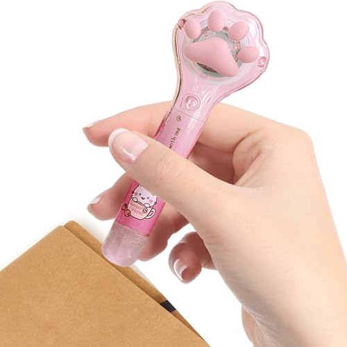Stylos à ruban adhésif double face pour travaux créatifs – Rouleau pratique 3,4 x 1,9 x 11 cm, distributeur de colle ABS | outil à haute adhérence pour réaliser des cartes, des albums de découpes, des