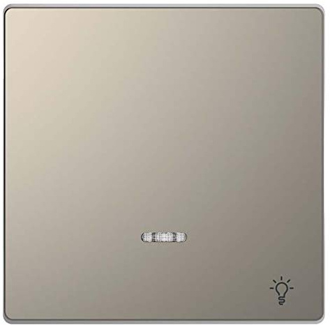 Merten Abdeckung Wechselschalter System Design Nickel MEG3322-6050