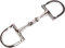 Equinate D-Ring Trense Edelstahl 16mm doppelt gebrochen 14,5cm - Anatomisch geformtes maulfreundliches Gebiss mit sanfter Einwirkung - Lasergravierte Größenangabe