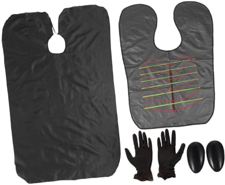 DOITOOL 4pcs Hair Cutting Kit Home Use Hair Coloring Tool Dye Kit Root Touch up