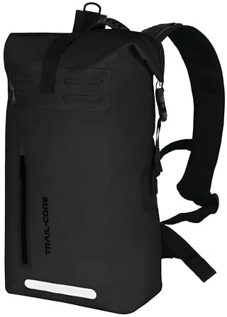 Trailcore 38 litre Hiking Backpacks for Men and Women,Waterproof, Dry Bag for Hiking, Camping, Sailing, Kayaking, and Outdoor Travel, Dust, Sand, Snow, and Water Resistant