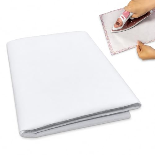 CZAYEFNH Volume Fleece for Ironing - Lightweight Fabric for Embroidery and Sewing, Non-Woven Fabric for Ironing Fleece for Reinforcement, Vlieseline H - Multifunctional Ironing Insert