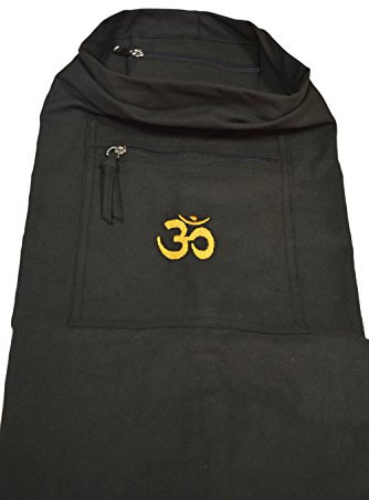 Tvamm-Lifestyle Yogamatte Tasche - Chakras (OM Schwarz)