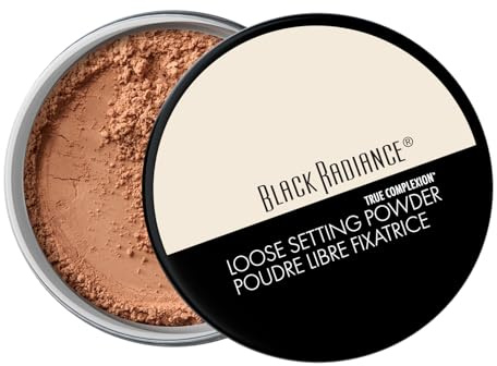 Black Radiance True Complexion Loose Setting Powder, Honeymoon, 0.64 Ounce