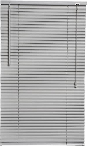 Silver/Grey PVC Venetian Blind Blinds Easy Fit Curtains Trimmable Fittings Windows Treatment Shutters Twist Open Close Pay only 1 Flat shipping £3.99 for multiple buying (Grey/Silver, 90 W x 150 L)