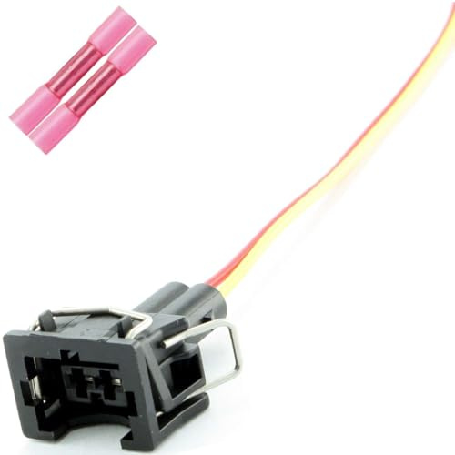 Overdrive-Racing Reparatur Ersatz Stecker Kabel Einspritzdüse Einspritzventil Universalstecker Passend Für Bosch EV1 037906240 037 906 240