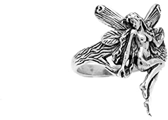 Windalf Bohemia Elben-Ring LUANA 24 mm Jugendstil Vintage Wunschring Antik Gipsy-Freundschaftsring 925 Sterlingsilber (Sterlingsilber, 52)