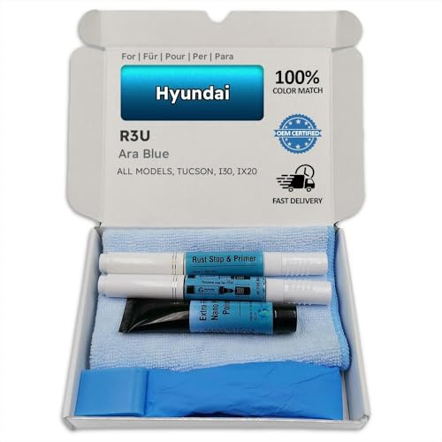 Genuine Colors Lackstift ARA Blue R3U für Hyundai Blau Tucson I30 IX20