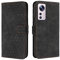 YIRRANZD Custodia per Xiaomi 12 PRO, Cover a Libro in Pelle PU con Slot Cart e Silicone TPU Bumper, Flip Caso Portafoglio Cover per Xiaomi 12 PRO (Nero)