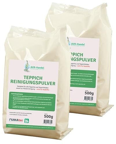 Teppich Pulver Reinigungspulver zur Reinigung von Teppichen und Polster (1 Kg)