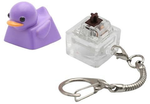 Dawutocap 3. Elastic Duck Keycap Portable Sensory Toy For Keyboard Lovers Stress Relief Therapeutic Duck Keycap For Work