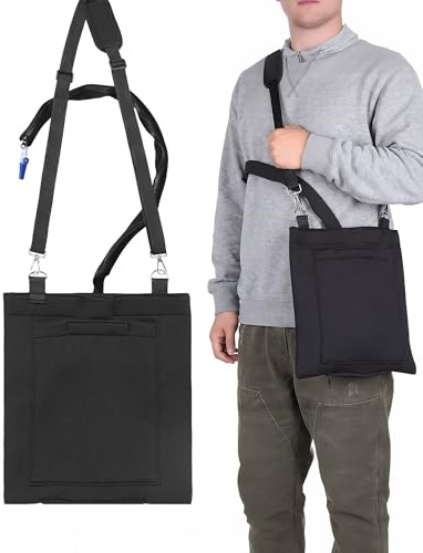 Lifegogo Urinbeutelabdeckung Urinbeutel Halter Tasche: Katheterbeutel mit Verstellbarer Schultergurt, Katheter-Beutel-Abdeckungen Urin Drainage Beutel Geeignet für RollstüHle und Betten, Schwarz