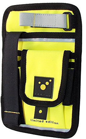 tee-uu PARA EDITION Rettungsdienst-Holster 19,5x 14x 2,5cm Leuchtgelb