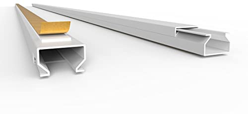 SCOS Smartcosat SCOSKK33 Goulotte de câble de 10 m (L x l x H) 2000 x 15 x 10 mm, PVC, Bande de câble, autocollante, Blanche