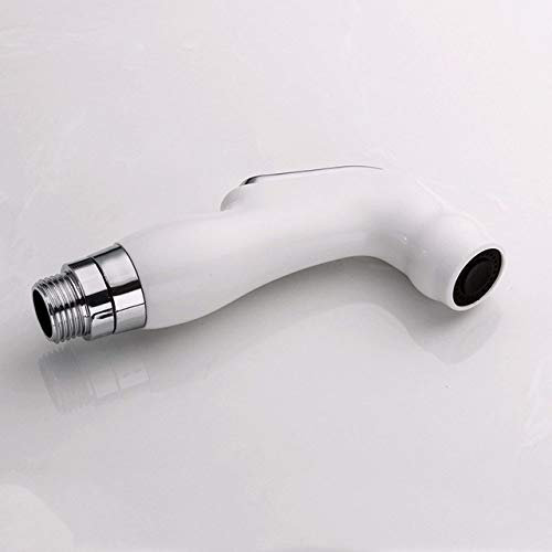 1pc Toilet Spray Gun Bidet Cleaners Bathroom Shower Sprinklers Toilets Flushing Sprayer Head Toilet Shower Head Random Color,White