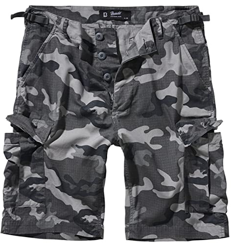 Brandit BDU Ripstop Shorts, Color: grey camo, Size: 5XL