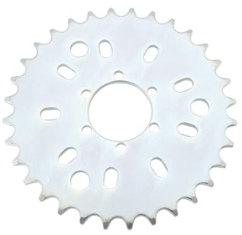 VGOL 1 pz 32T Motorizzato Bicicletta Pignone 135mm Pignone 9 Foro Pignone Kit di Montaggio Compatibile Con 49cc 50cc 66cc 80cc Motorizzato Bicicletta