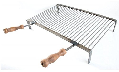GRATICOLA BISTECCHIERA GRIGLIA AMIATA CM. 60x37 CON PIEDI APPOGGIO