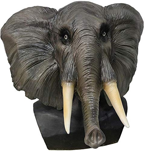 Latex Animal Full Head African Elephant Mask Animal Fancy Masquerade Party Costume Mask