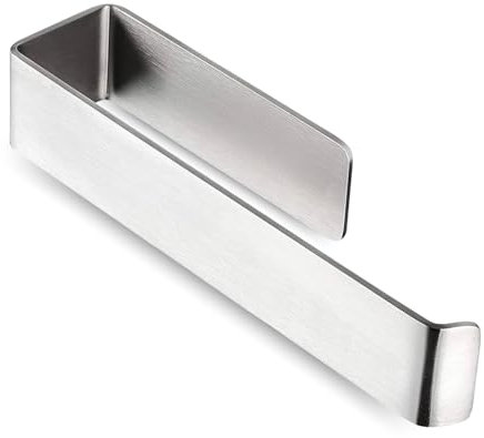 Toalleros De Baño Sin Taladro Adhesivo 26 cm, Acero Inoxidable 304 Cepillado, Accesorios Sin Taladro para Baño y Cocina, Fuerte Fijación