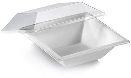 Sdg Assiette Creuse en Pulpe de Cellulose Elégance 450 ml Lot de 500