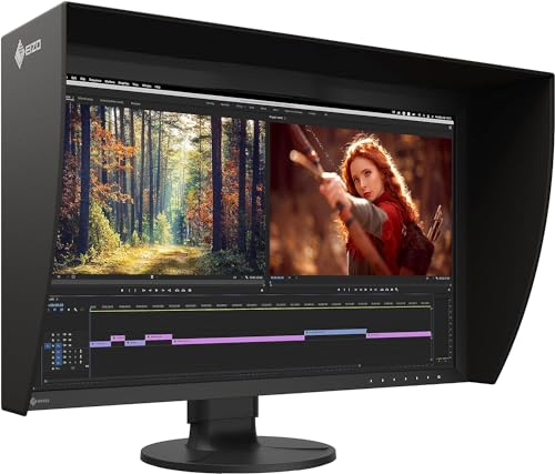 EIZO ColorEdge CG2700X - Monitor Profesional - 68,4 cm (27), 3840 x 2160 (4K UHD), IPS (Wide Gamut), Color Negro