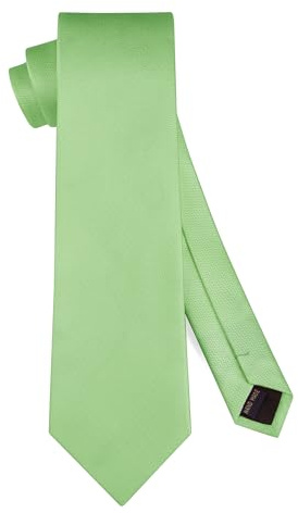 HISDERN Krawatten für Herren Einfarbig Klassische Krawatte Herren Formelle Elegante Business Schlipse für Hochzeit Party Büro Krawatte 8.5cm