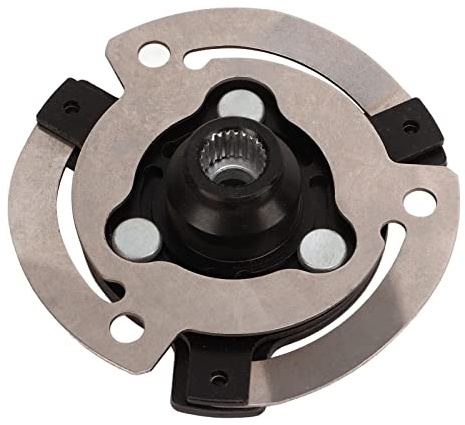Asixxsix Moyeu d'embrayage de Compresseur AC, 5N0820803A Embrayage de Compresseur de Climatisation en Métal Durable, Support de Moyeu d'embrayage avec 4 Boulons pour, Seat,