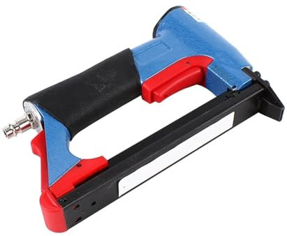 chiodatrice pneumatica. Pistola Sparachiodi Pneumatica Compatta, Struttura In Alluminio E Ferro, Posizionamento Rapido Dei Chiodi, Leggera, Facile Manutenzione .sparachiodi