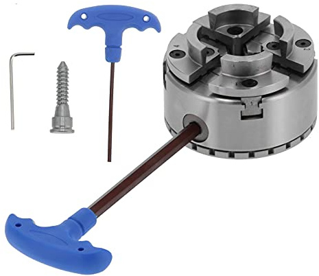 Set di mandrini per tornio autocentranti Utensili per la lavorazione del legno pesanti con interfaccia di 1In 8 KP96 E 4In per macchine utensili per la lavorazione del legno
