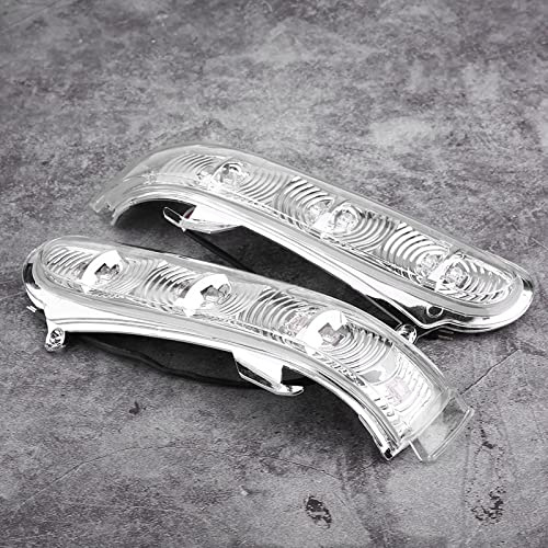 Walmeck Sidospegel Blinkers LED-ljus Klar Lins Ultra Bright för W215 CL215 W220 S430 99-03
