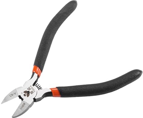 Industrielle Düsenzange Stahl Doppelschneidige Düsenzange Handwerkzeug Diagonales elektrisches Schneiden mit ergonomischem Griff Härte Elektriker Drahtschere