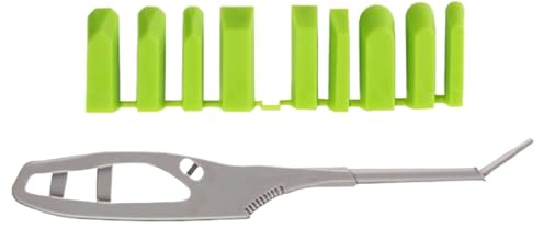 Strumento di finitura per guarnizioni, manico ergonomico raschietto per giunti | con 9 raddrizzatore | per progetti fai da te Bagno Piastrelle Finestra Pavimento Mattone Rubinetto Angoli Finitura No