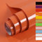 Hode Orange Vinyl Wrap 60X500cm, Orange Sticky Back Plastic Roll, Self Adhesive Wallpaper for Furniture Kitchen Cupboard Worktops Vinyl Covering Contact Paper Glitter Effect