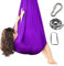 Altalena sensoriale, Altalena terapeutica for Interni ed Esterni con ferramenta(Purple)