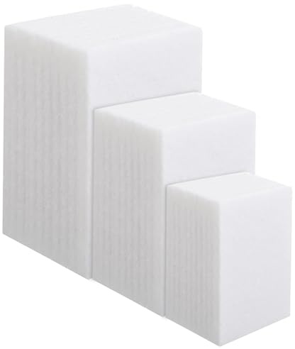 LemonRoad 30 Pcs White Scuff Pads for Scuffing Scouring Sanding Paint Primer Prep Adhesion Scratch Home for Cleaning Surface Polishing Metal Deburring Auto Body Repair