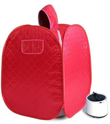 Sauna a vapore, Portatile Per Tutto Il Corpo Per Uso Domestico Tenda Per Spa A Vapore Del Sudore Scatola Personale Pieghevole Riutilizzabile Per Sauna,per casa SPA Bagno Hotel(Blue)